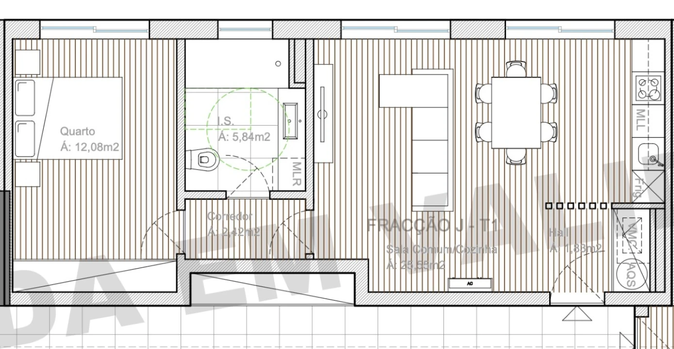 Apartamento T1 para Venda em Valença, Cristelo Covo e Arão Foto 10