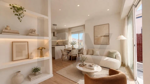 Apartamento T1 para Venda em Carcavelos e Parede