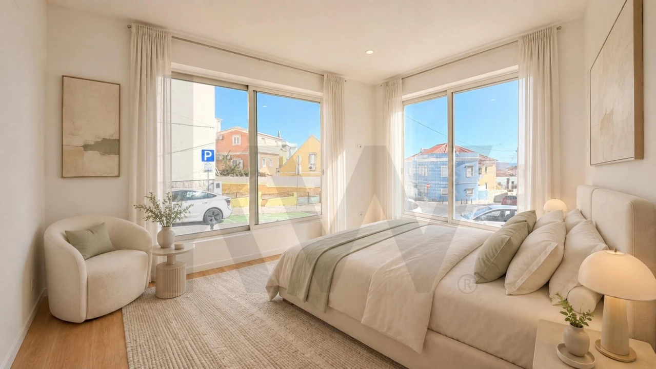 Apartamento T1 para Venda em Carcavelos e Parede Foto 29