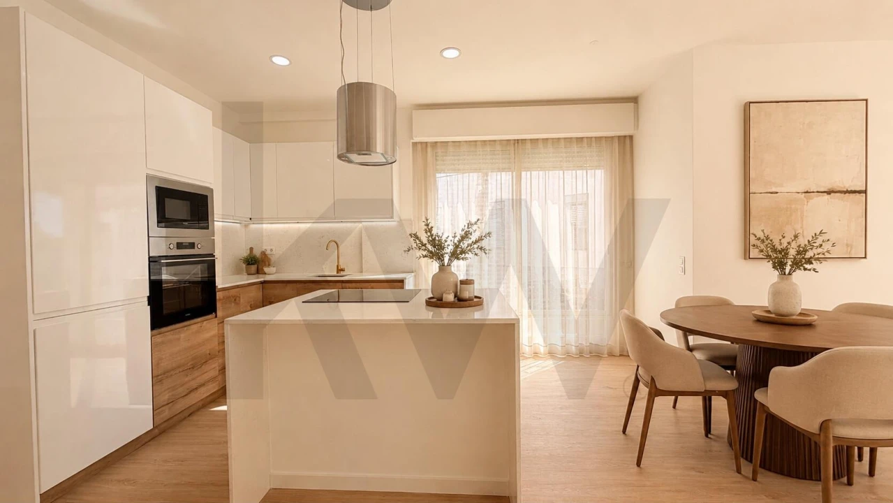 Apartamento T1 para Venda em Carcavelos e Parede Foto 6