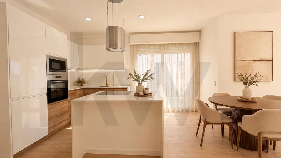 Apartamento T1 para Venda em Carcavelos e Parede Foto 6