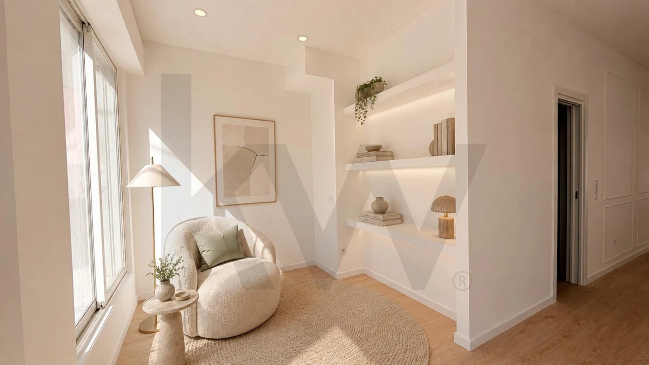 Apartamento T1 para Venda em Carcavelos e Parede Foto 16