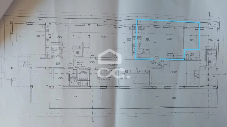 Apartamento T3 para Venda em Viseu Foto 2