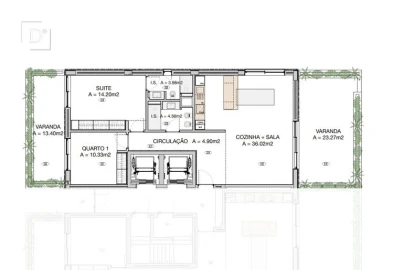 Apartamento T2 para Venda em Portimão