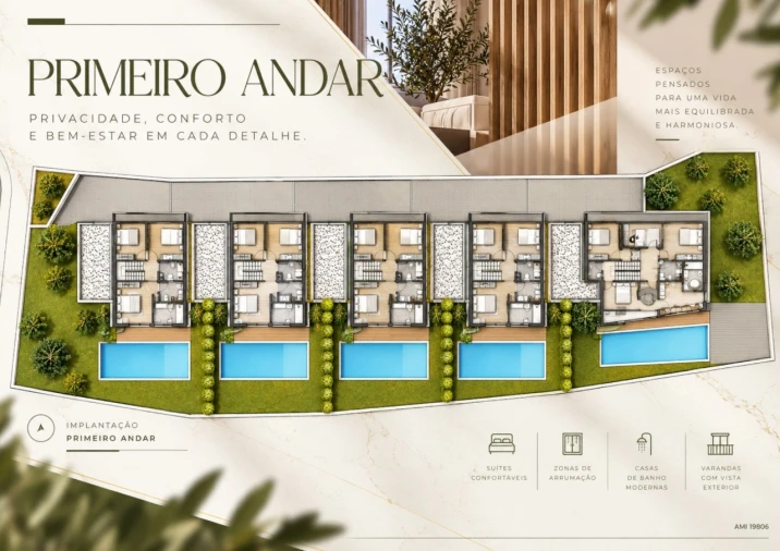 Moradia T3 para Venda em Real, Ataíde e Oliveira Planta 1