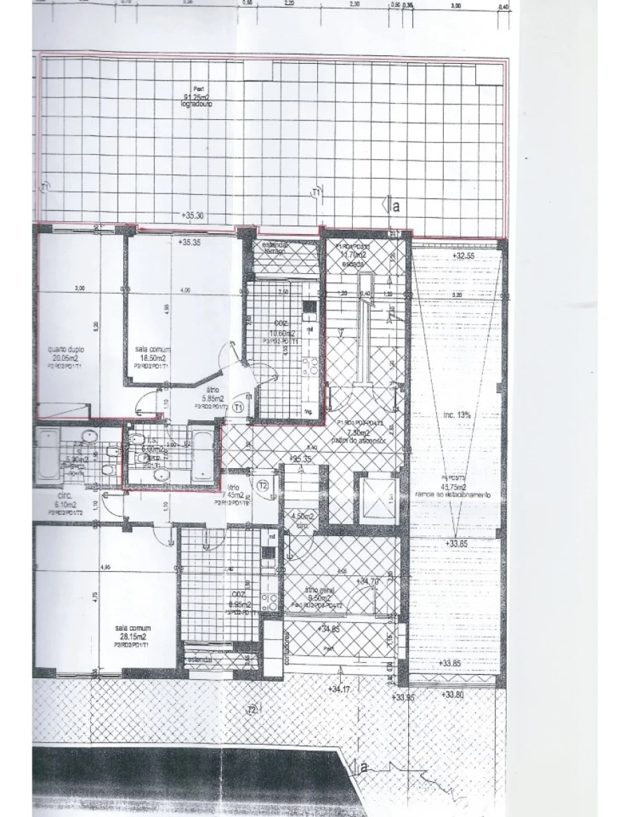 Apartamento T1 para Arrendamento em Seixal, Arrentela e Aldeia de Paio Pires Planta 1