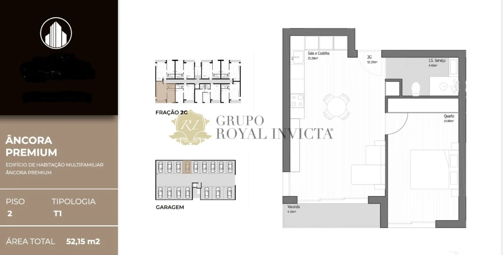 Apartamento T1 para Venda em Vila Praia de Ancora Foto 21