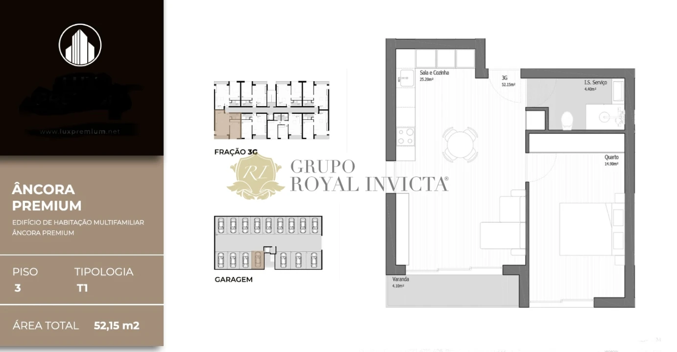 Apartamento T1 para Venda em Vila Praia de Ancora Foto 27