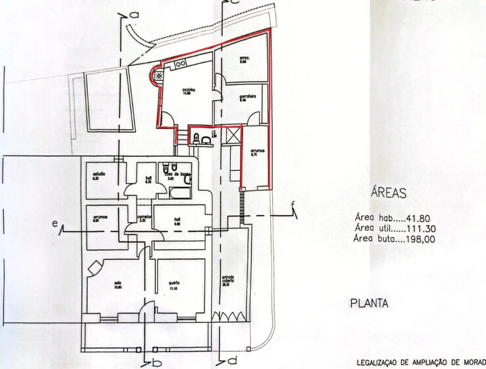 Moradia T3 para Venda em Silves Planta 2