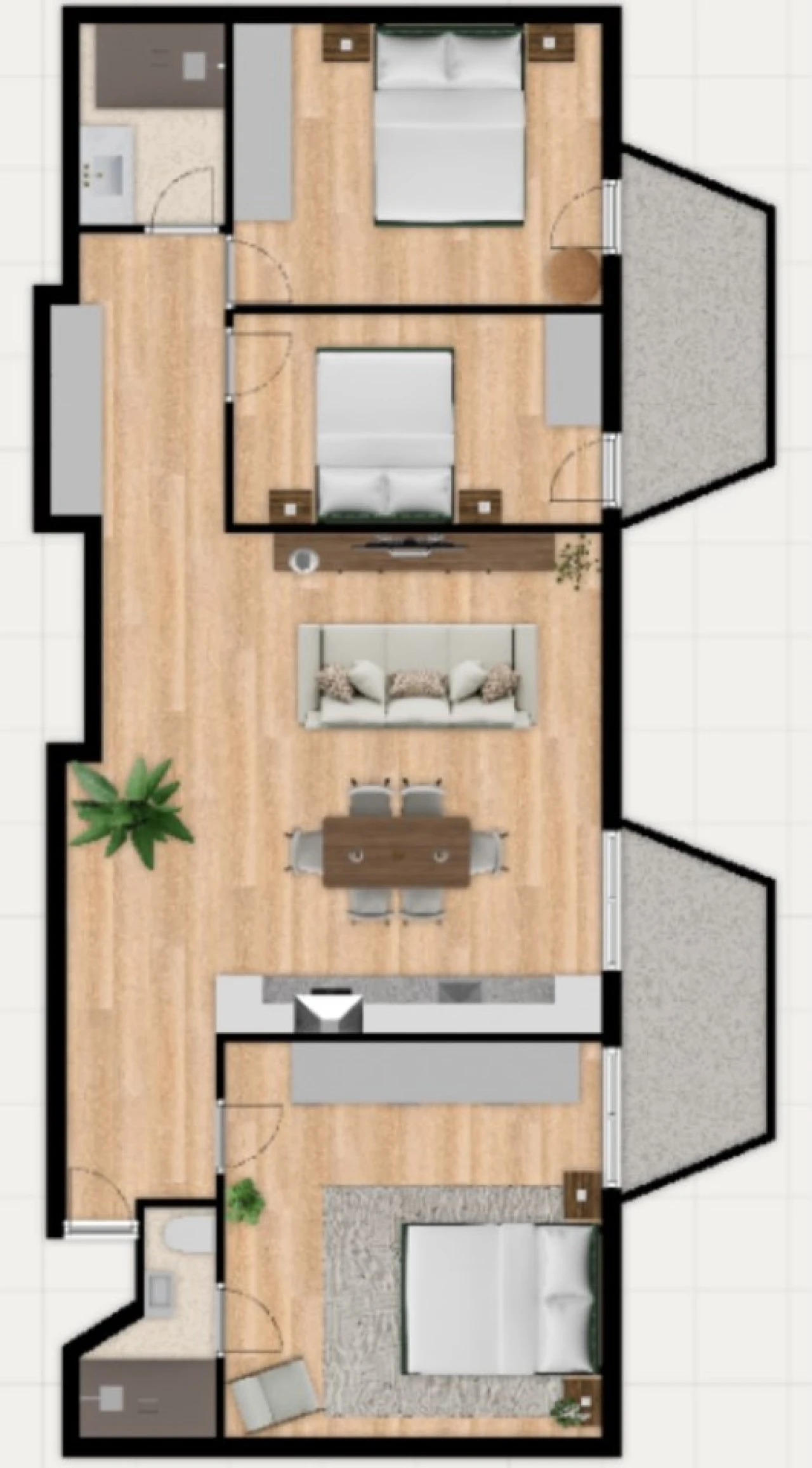 Apartamento T3 para Venda em São Domingos de Benfica Foto 5
