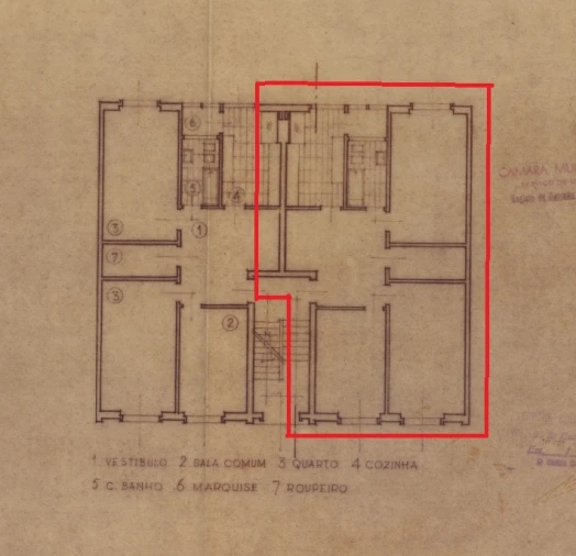 Apartamento T2 para Venda em Agualva e Mira-Sintra Planta 1
