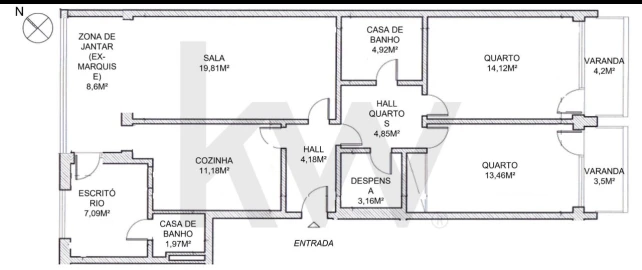 Apartamento T2 para Venda em Almada, Cova da Piedade, Pragal e Cacilhas