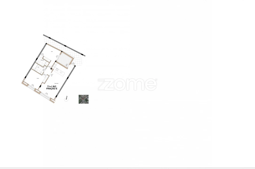 Apartamento T2 para Venda em Paços de Ferreira Planta 5