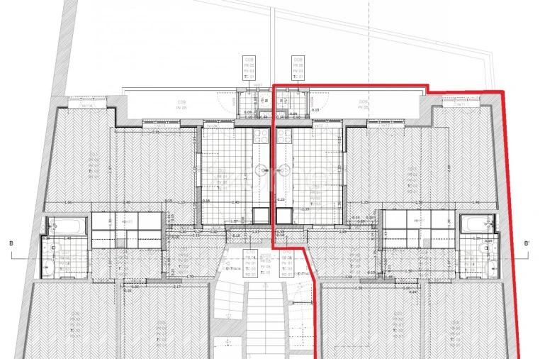 Apartamento T2 para Venda em Cedofeita, Santo Ildefonso, Sé, Miragaia, São Nicolau e Vitória Planta 1