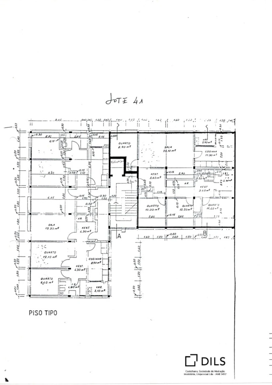 Apartamento T4 para Venda em Sines Planta 2