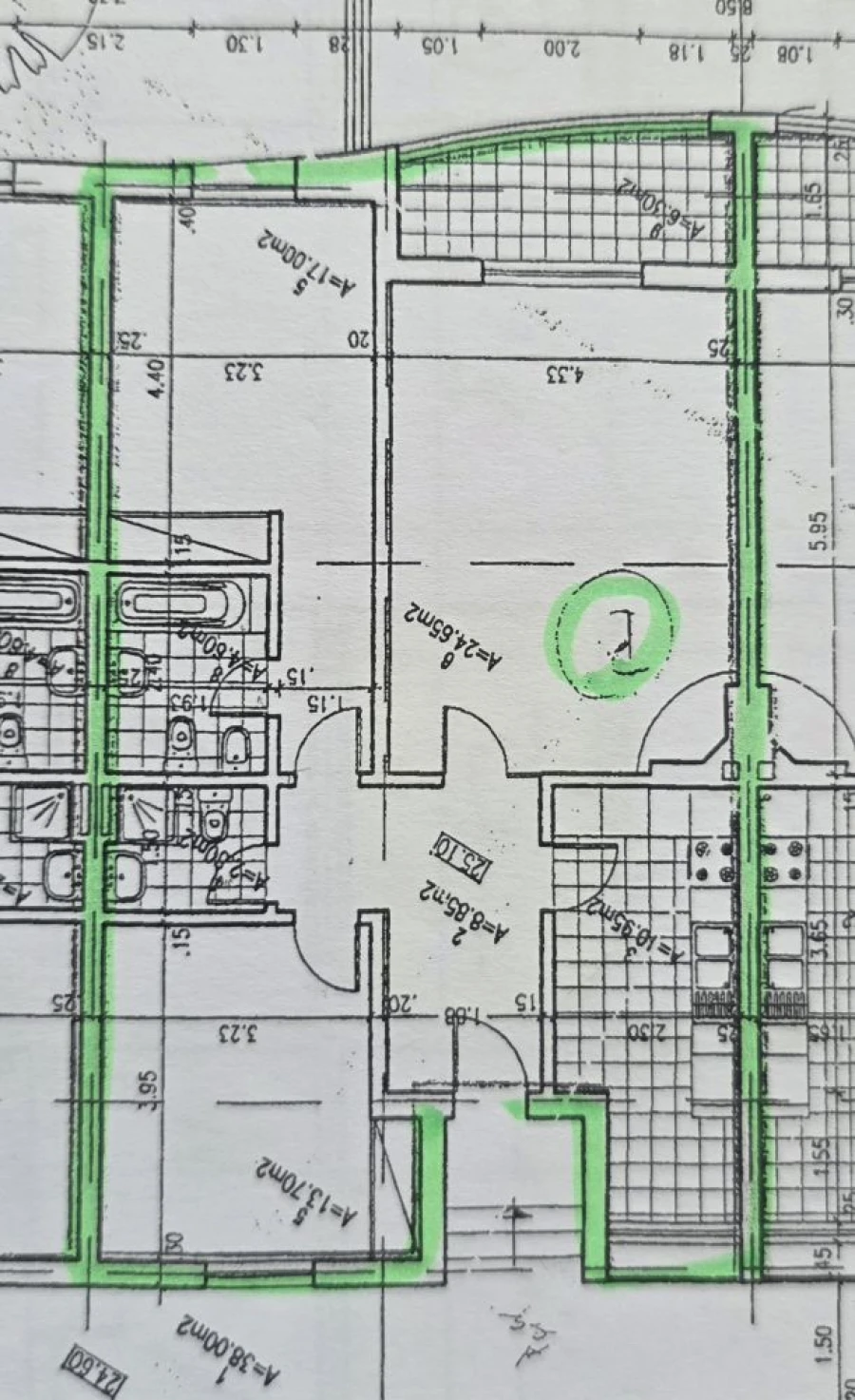 Apartamento T2 para Venda em Ílhavo (São Salvador) Planta 1