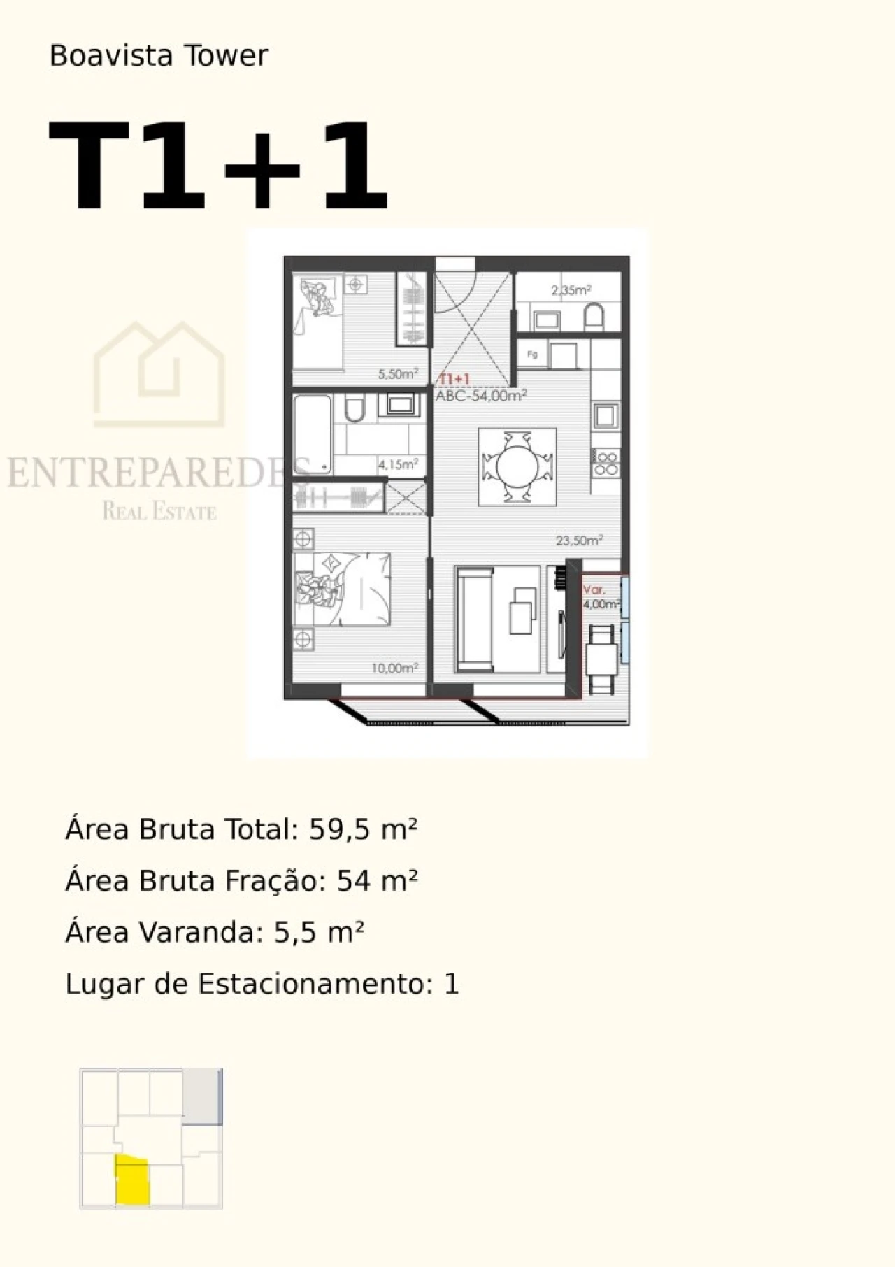 Apartamento T1 para Venda em Ramalde Foto 30