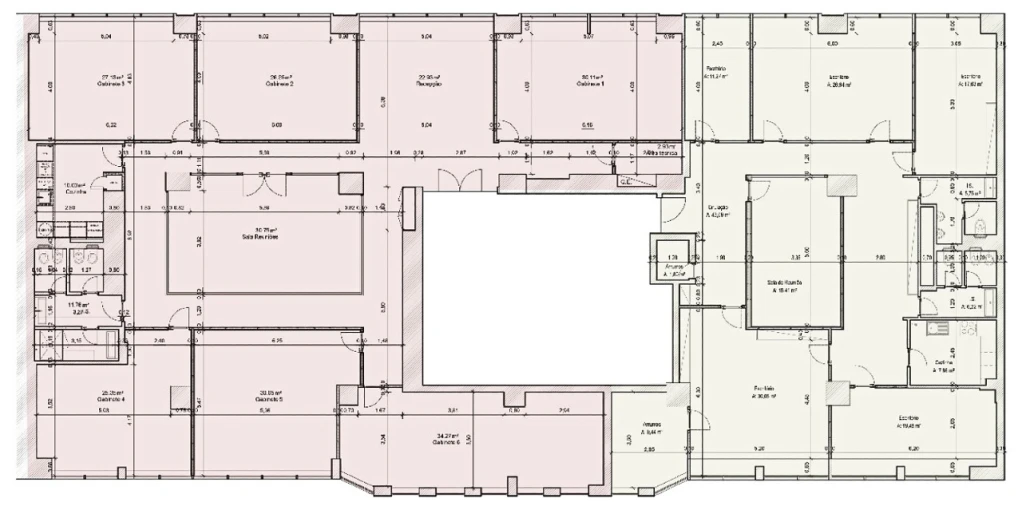 Apartamento T6 para Venda em Avenidas Novas Planta 1