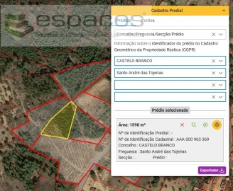 Terreno Agricola ou Rústico para Venda em Santo Andre das Tojeiras