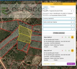 Terreno Agricola ou Rústico para Venda em Santo Andre das Tojeiras
