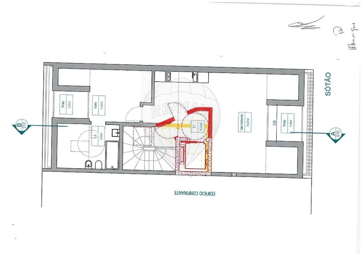 Apartamento T1 para Venda em Campolide Foto 10