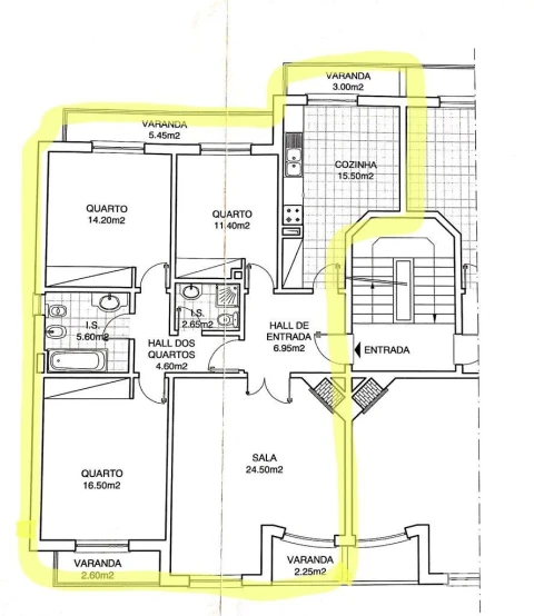 Apartamento T3 para Arrendamento em Ericeira