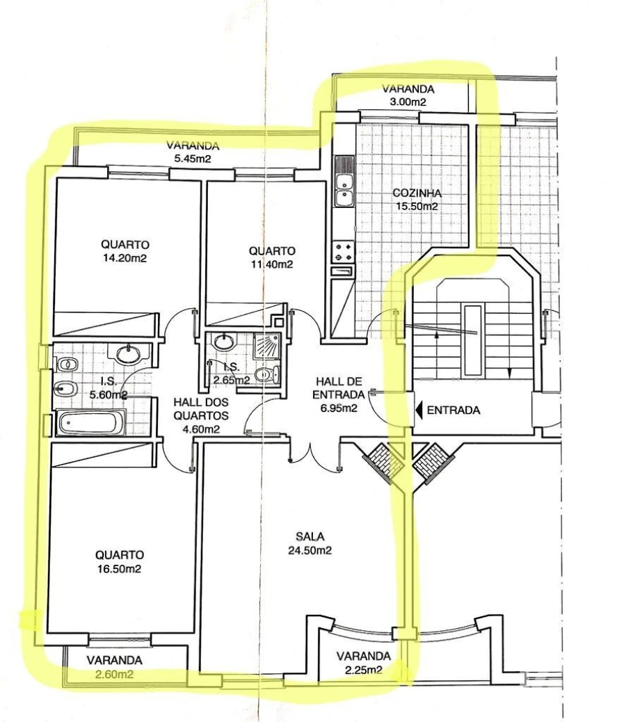 Apartamento T3 para Arrendamento em Ericeira Foto 19