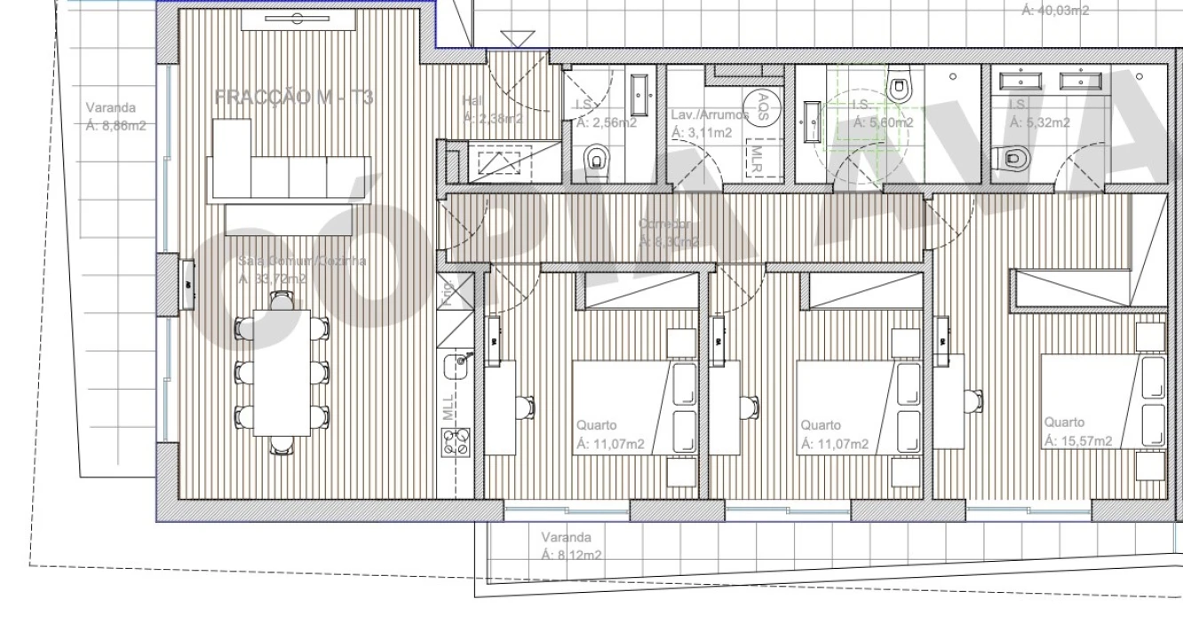 Apartamento T3 para Venda em Valença, Cristelo Covo e Arão Foto 10