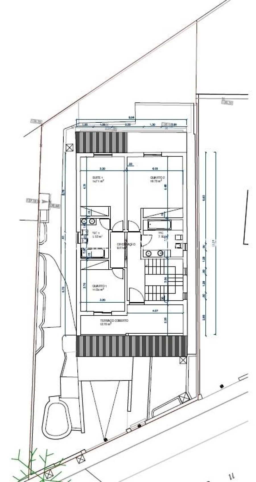 Moradia T4 para Venda em Loule (São Clemente) Planta 1
