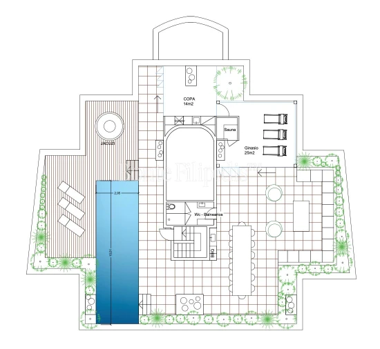 Apartamento T4 para Venda em Carcavelos e Parede Planta 2