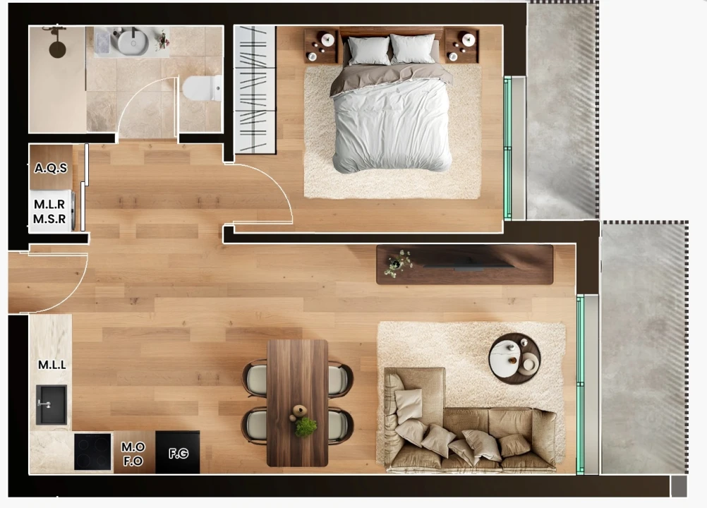 Apartamento T1 para Venda em Penafiel Foto 13
