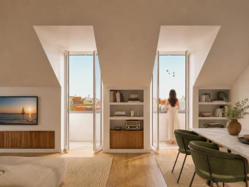 Apartamento T2 para Venda em Santa Maria Maior