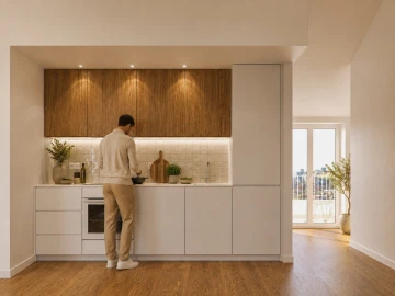 Apartamento T2 para Venda em Santa Maria Maior