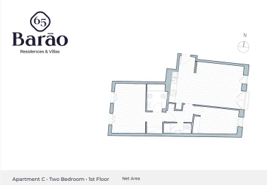 Apartamento T2 para Venda em Santa Maria Maior