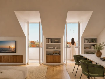 Apartamento T2 para Venda em Santa Maria Maior