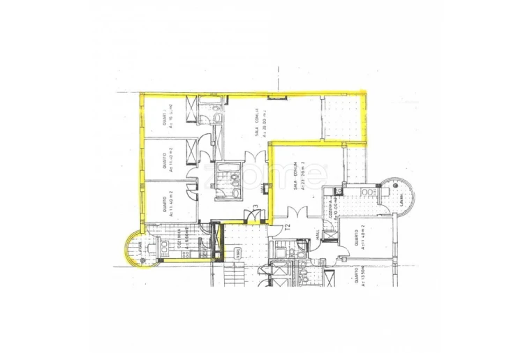 Apartamento T3 para Venda em Antas e Abade de Vermoim Planta 1