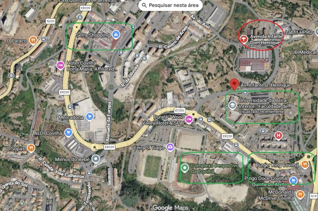 Apartamento T1 para Venda em Covilhã e Canhoso Foto 34