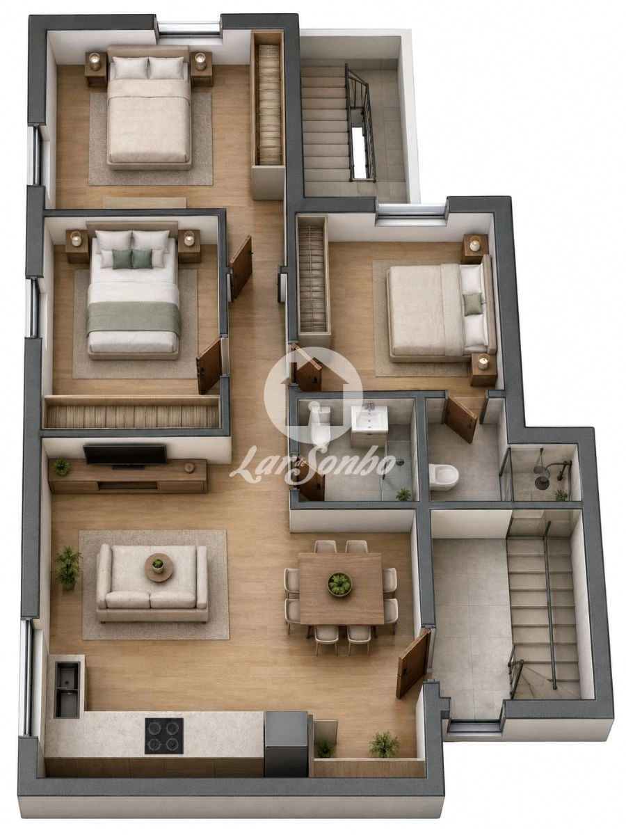 Apartamento T3 para Venda em Apúlia e Fão Foto 16