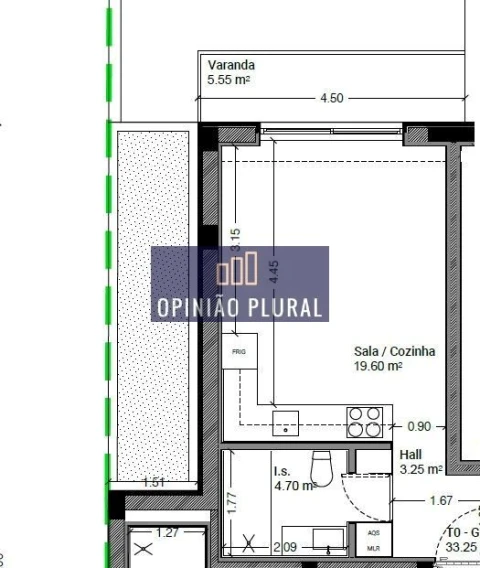 Apartamento T0 para Venda em Anta e Guetim