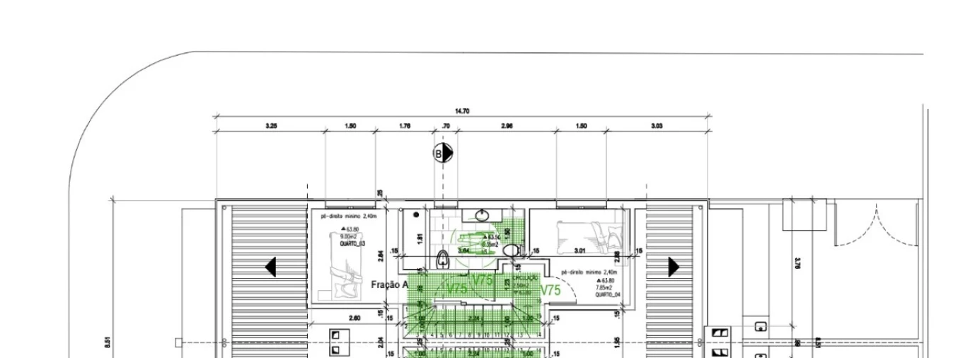 Moradia T4 para Venda em Fernao Ferro Planta 3