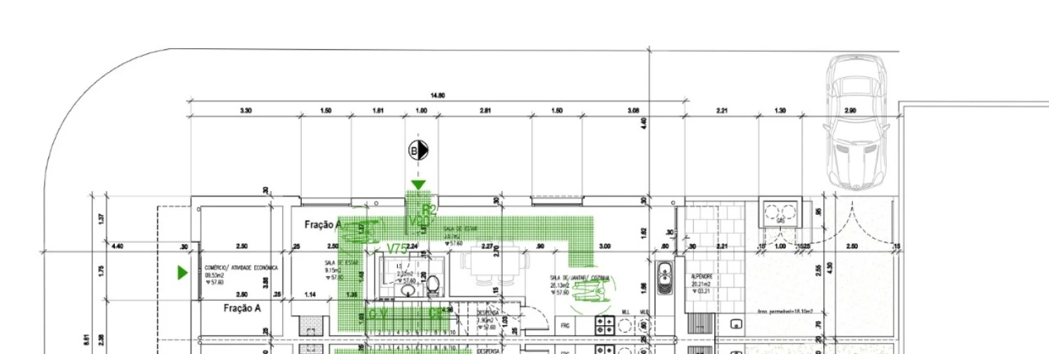 Moradia T4 para Venda em Fernao Ferro Planta 1