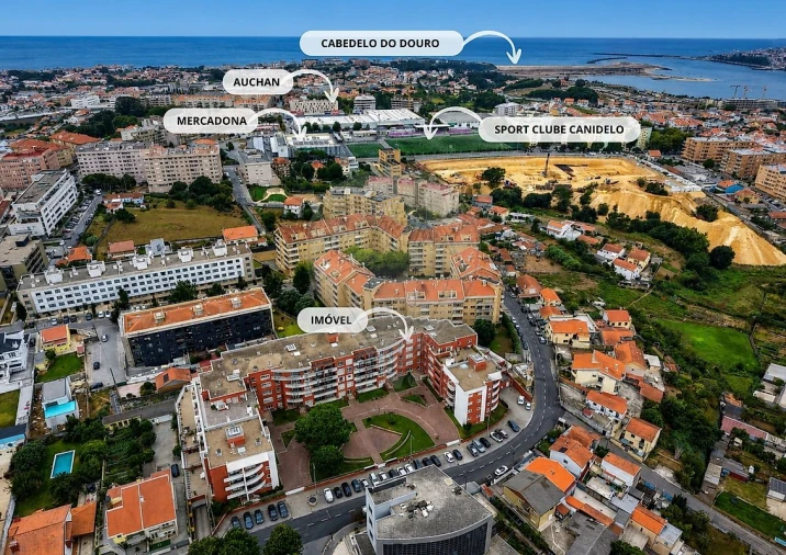 Apartamento T2 para Venda em Canidelo Foto 46