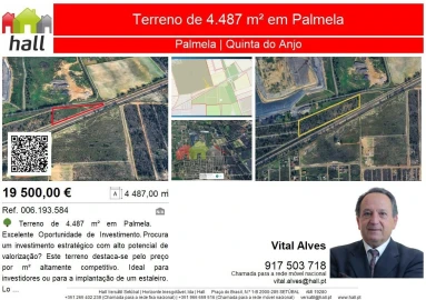 Terreno para Venda em Quinta do Anjo