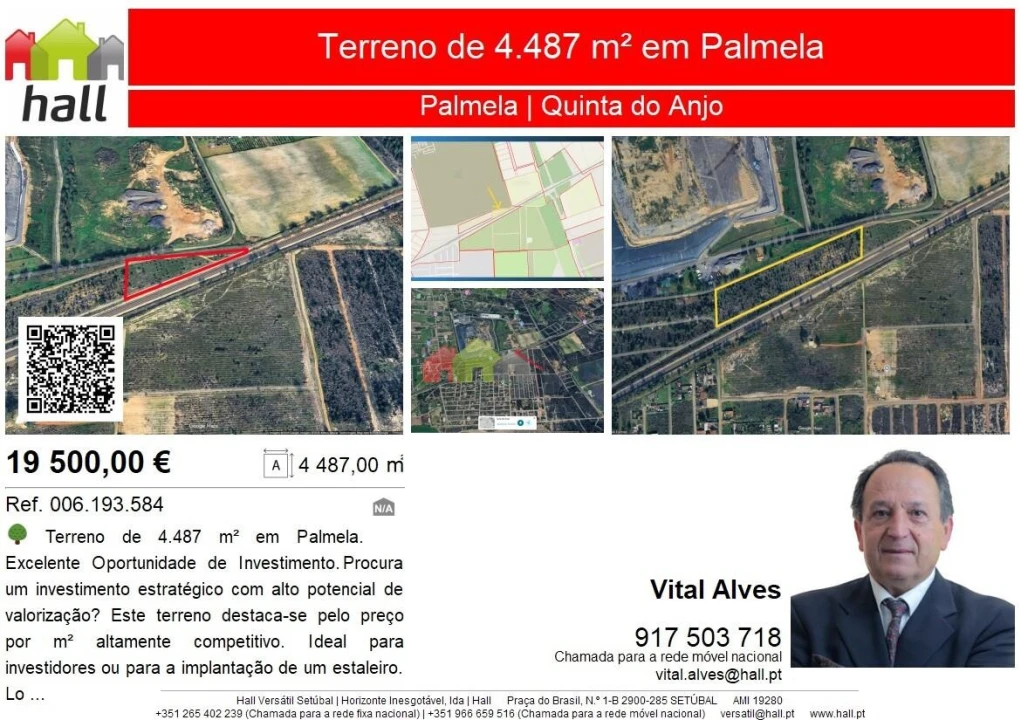 Terreno para Venda em Quinta do Anjo Foto 5