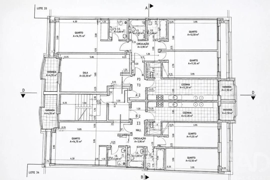 Apartamento T3 para Venda em Alto do Seixalinho, Santo André e Verderena Foto 23