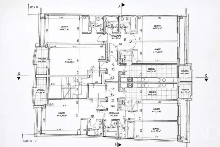 Apartamento T3 para Venda em Alto do Seixalinho, Santo André e Verderena Foto 23