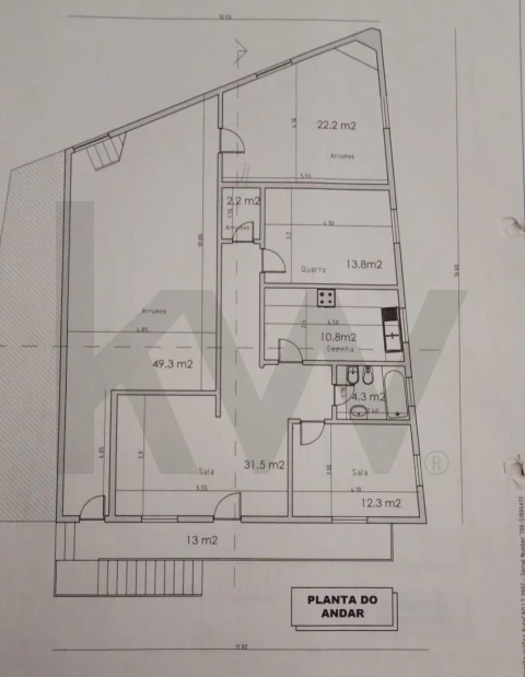 Moradia T3 para Venda em Cabanas de Viriato