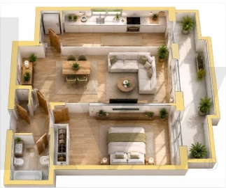 Apartamento T1 para Venda em Armação de Pera