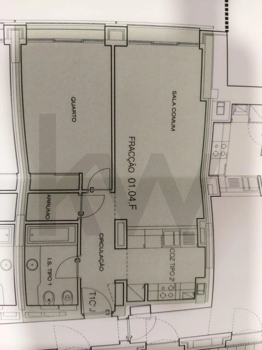 Apartamento T1 para Arrendamento em Santa Maria Maior Foto 29