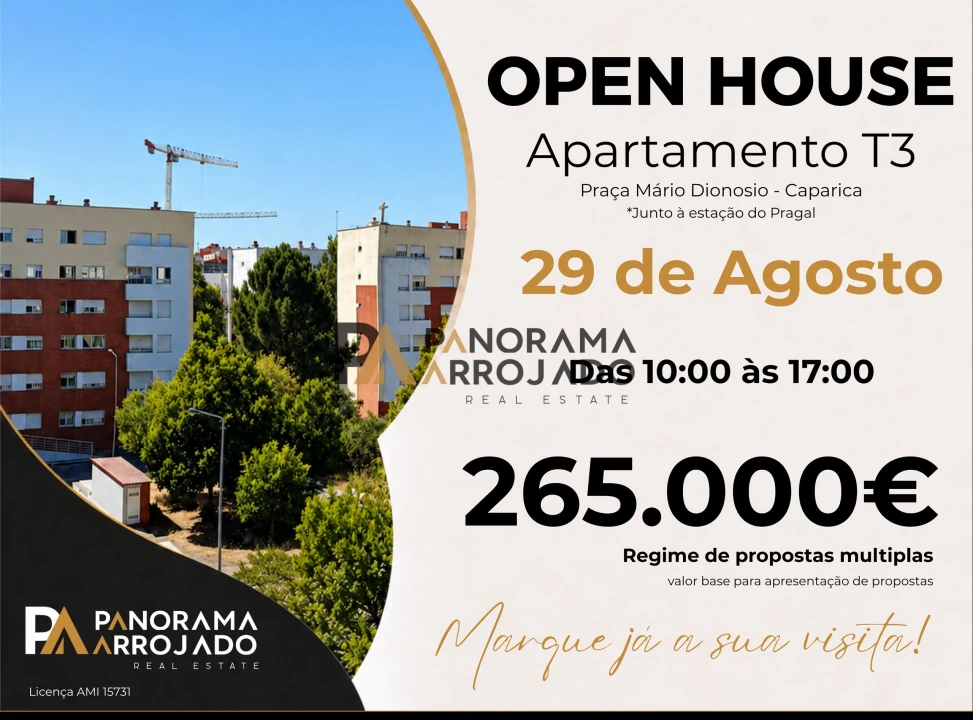 Apartamento T3 para Venda em Caparica e Trafaria Foto 1
